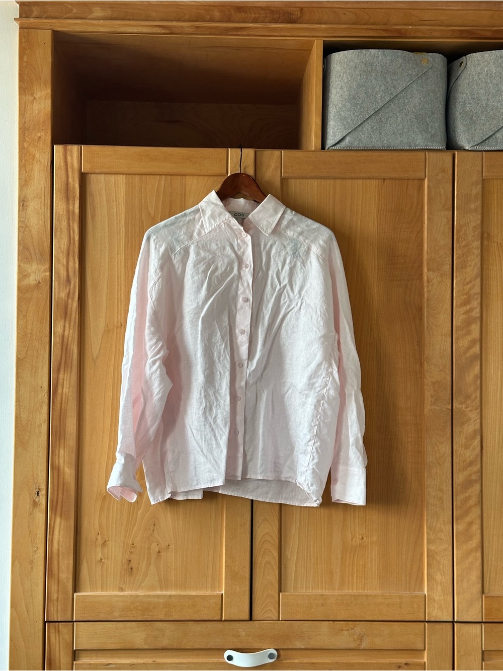 COS Boxy Linen Shirt